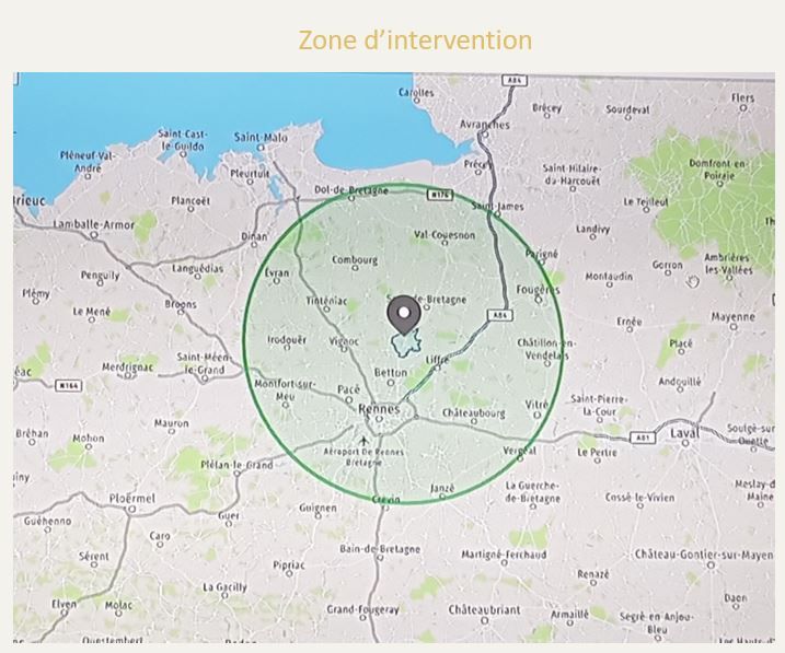 Zone d'intervention